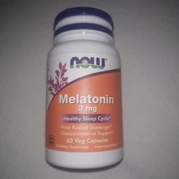 Натуральна добавка NOW Melatonin 3 mg, 60 вегакапсул фото від покупців 14