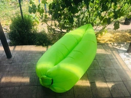 Надувной диван Supretto Air Sofa (Lamzak) 233х70х41 см Голубой (4827-0001) фото от покупателей 9
