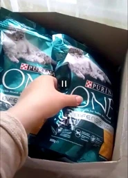 Консервований корм Purina One Adult З куркою та зеленою фасолею 24 шт х 85 г (7613038255743-24) фото від покупців 8