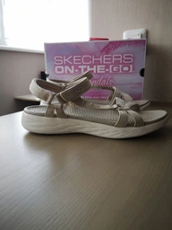 Сандалии Skechers 15316 NAT 41 (11) 28 см Бежевые (191665403371)_3154635 фото от покупателей 12