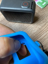 Силиконовый чехол SHOOT с ремешком для GoPro HERO8 Black XTGP803 Черный фото от покупателей 2