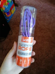 Скакалка LiveUp PVC Speed Jump Rope 2.75 м (LS3115-o) Black/Orange фото от покупателей 1