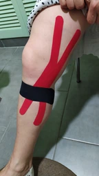 Кинезио Тейп из США (Kinesio Tape) - 2шт - 5см*5м Бежевый Кинезиотейп - The Best USA Kinesiology Tape фото от покупателей 16