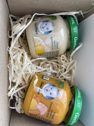 Пюре овощно-мясное Gerber Нежные овощи с телятиной для детей с 6 месяцев 130 г (7613036011280) фото от покупателей 15