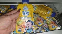 Упаковка пюре Чудо-Чадо Фруктовый салатик со злаками и вкусом печенья натуральное без сахара с 6 месяцев 90 г x 16 шт (4820016253674) фото от покупателей 3
