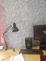 Настольная лампа на струбцине 60W E27 LU-074-1800 ORANGE (Оранжевая) фото от покупателей 5