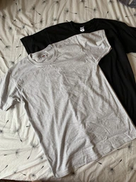 Футболка мужская Fruit of the Loom Ringspun premium T 5XL Черный (0614220365XL)