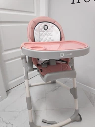 Стульчик для кормления Lionelo Cora Bubble gum (LO.CO01) (5902581657954) фото от покупателей 9
