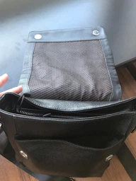 Сумка планшет через плечо мужская из натуральной кожи Laras 10t9168 Black (ROZ6206100477) фото от покупателей 11