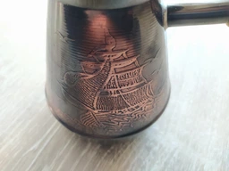 Турка мідна Great Coffee Корабель 500 мл (1354) фото от покупателей 7