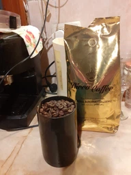 Зерновой кофе Ricco Coffee Crema Aroma Italiano 75 гр фото от покупателей 2