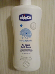 Захисний гель для купання Chicco Baby Moments Без сліз з екстрактом календули 750 мл (10581.00) фото від покупців 3