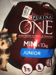 Сухий корм Purina One Mini/Small Junior для цуценят дрібних порід з куркою і рисом 800г.(7613035027022) фото від покупців 9