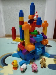 Конструктор Mega Bloks First Builders классический 80 дет (DCH63) фото от покупателей 1