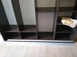 Шафа-купе чотиридверна Roko 238.4x242x60 см ДСП + Дзеркало Дуб молочний (20200024656) фото від покупців 10