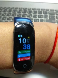 Розумний Фітнес Браслет Smart Band Supero Qw16 Original З Тонометром Рожеве Золото фото від покупців 3