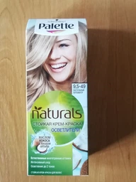 Краска для волос Palette Naturals 10-2 Холодный блондин 110 мл (3838824171180) фото от покупателей 3