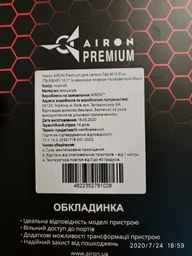 Обложка AIRON Premium для Lenovo Tab M10 Plus (TB-X606F) Black (4822352781028) фото от покупателей 10