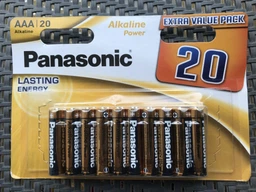 Батарейка Panasonic Alkaline Power щелочная AAA блистер, 4 шт (LR03REB/4BPR) фото от покупателей 5