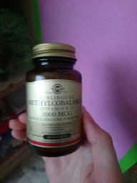 Витамин B12 Solgar Метилкобаламин Sublingual Vitamin B12 1000 мкг 60 таблеток (033984019515) фото от покупателей 4