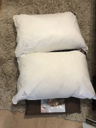 Подушка для сна IDEIA Super Soft Premium 70х70 Антиаллергенный искусственный лебяжий пух два чехла Белая (4820182653926) фото от покупателей 9