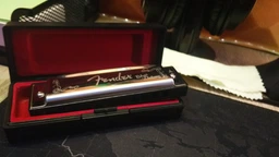 Губная гармошка Fender HARMONICA BLUES DELUXE A фото от покупателей 4
