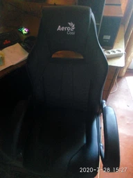 Крісло для геймерів AEROCOOL AC40C AIR Black фото від покупців 15
