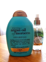 OGX Argan Oil of Morocco Shampoo Шампунь, що відновлює, з аргановим маслом Марокко 385ml (423847-28428)