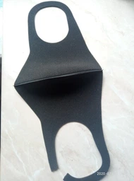 Многоразовая защитная маска PITTA MASK SponDuct BLACK Original фото от покупателей 6