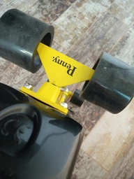 Скейтборд Penny Board Black на черных колесах