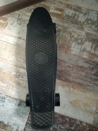 Скейтборд Penny Board Black на черных колесах фото от покупателей 3