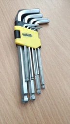 Набор длинных шестигранников Mastertool с шарообразным наконечником 9 предметов Cr-V (75-0957) фото от покупателей 2