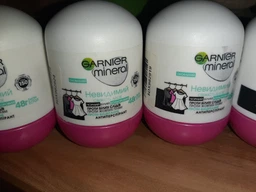 Антиперспирант роликовый Garnier Mineral Невидимый Свежесть алоэ 50 мл (3600541414020) фото от покупателей 1