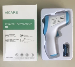 Сертифікований безконтактний термометр AICARE A66 (СЭС висновок України) з офіційною гарантію , інструкцієюта батарейками (189519527 - 990)