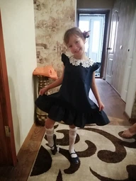 Сарафан ТМ Ластівка 19_3133 122 см Синій фото від покупців 1