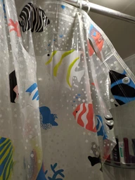 Шторка для ванної та душу Spirella Fish 180x200 см, PEVA (10.21960) фото від покупців 1
