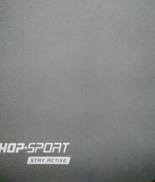 Коврик для фитнеса Hop-Sport TPE 0,6см HS-T006GM желто-серый