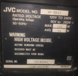 Пульт для телевизора Jvc RM-C1023 [DIST-105]