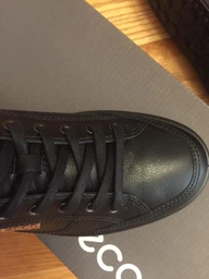 Мужские кеды низкие ECCO Soft 7 M 430304(01001) 48 31 см Черные (809704483733)_3503323 фото от покупателей 1