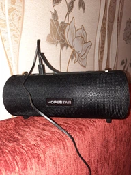 Портативна бездротова колонка Bluetooth Hopestar H39 red фото від покупців 3