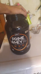 Сывороточный протеин QNT Prime Whey порошок 908 г Бельгийский шоколадный брауни (5404017400764)