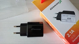 Зарядное устройство Grand-X CH-15B 5V 2.1A 2USB с защитой от перегрузки и перегрева Black фото от покупателей 17