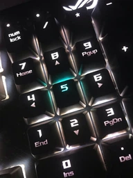 Клавиатура проводная Asus ROG Strix Scope Cherry MX Red RGB USB (90MP0180-B0RA00) фото от покупателей 4