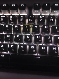 Клавиатура проводная Asus ROG Strix Scope Cherry MX Red RGB USB (90MP0180-B0RA00) фото от покупателей 5