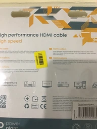 Кабель PowerPlant HDMI - HDMI 5 м, позолочені конектори, v2.0, Double ferrites Highspeed (KD00AS1248)