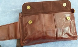 Поясна сумка чоловіча Vintage 14815 Коричнева