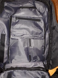 Рюкзак антизлодій (Antivor) із захистом від кишенькових злодіїв та з USB, чорний фото від покупців 8
