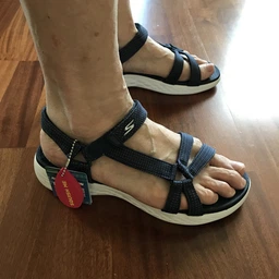 Сандалии Skechers 15316 NAT 41 (11) 28 см Бежевые (191665403371)_3154635 фото от покупателей 10
