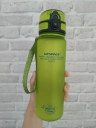 Пляшка для води Uzspace Green 500 мл Зелена фото від покупців 4