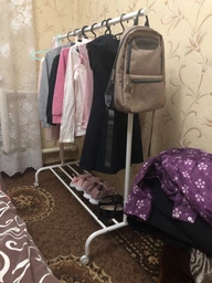 Напольная вешалка IKEA RIGGA белый 502.316.30 фото от покупателей 19